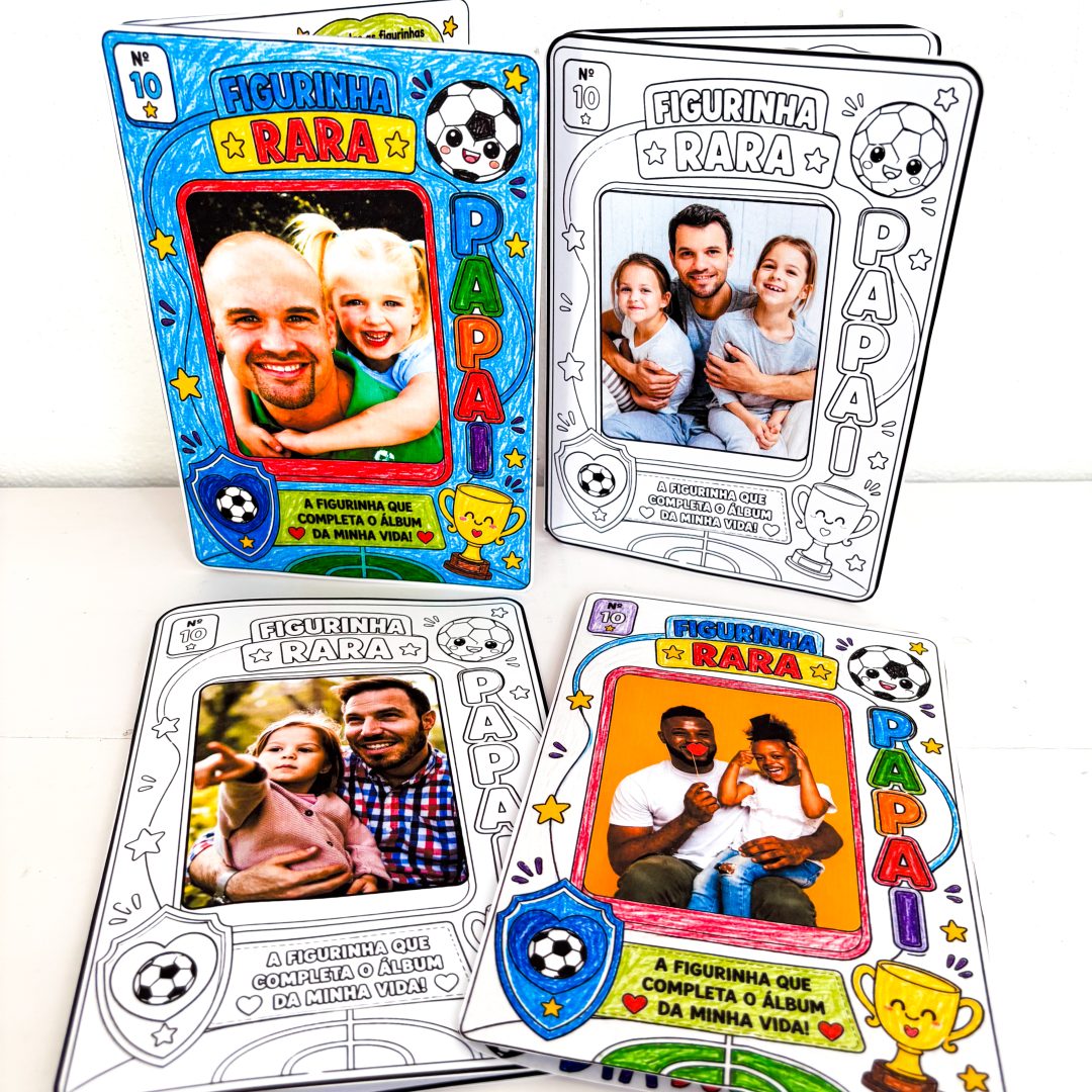 Atividade: figurinhas do papai