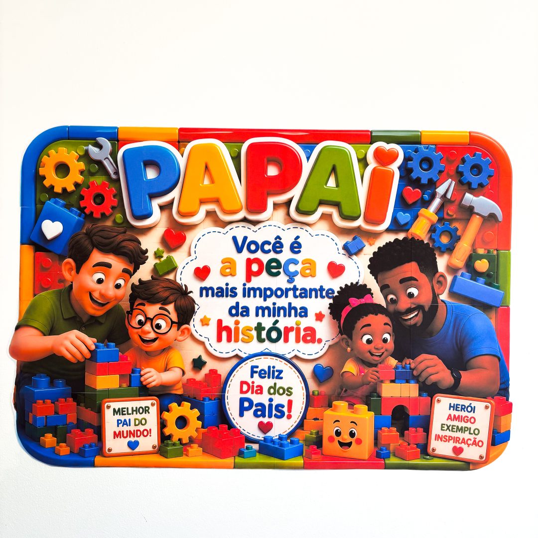 Painel dia dos pais Peça principal