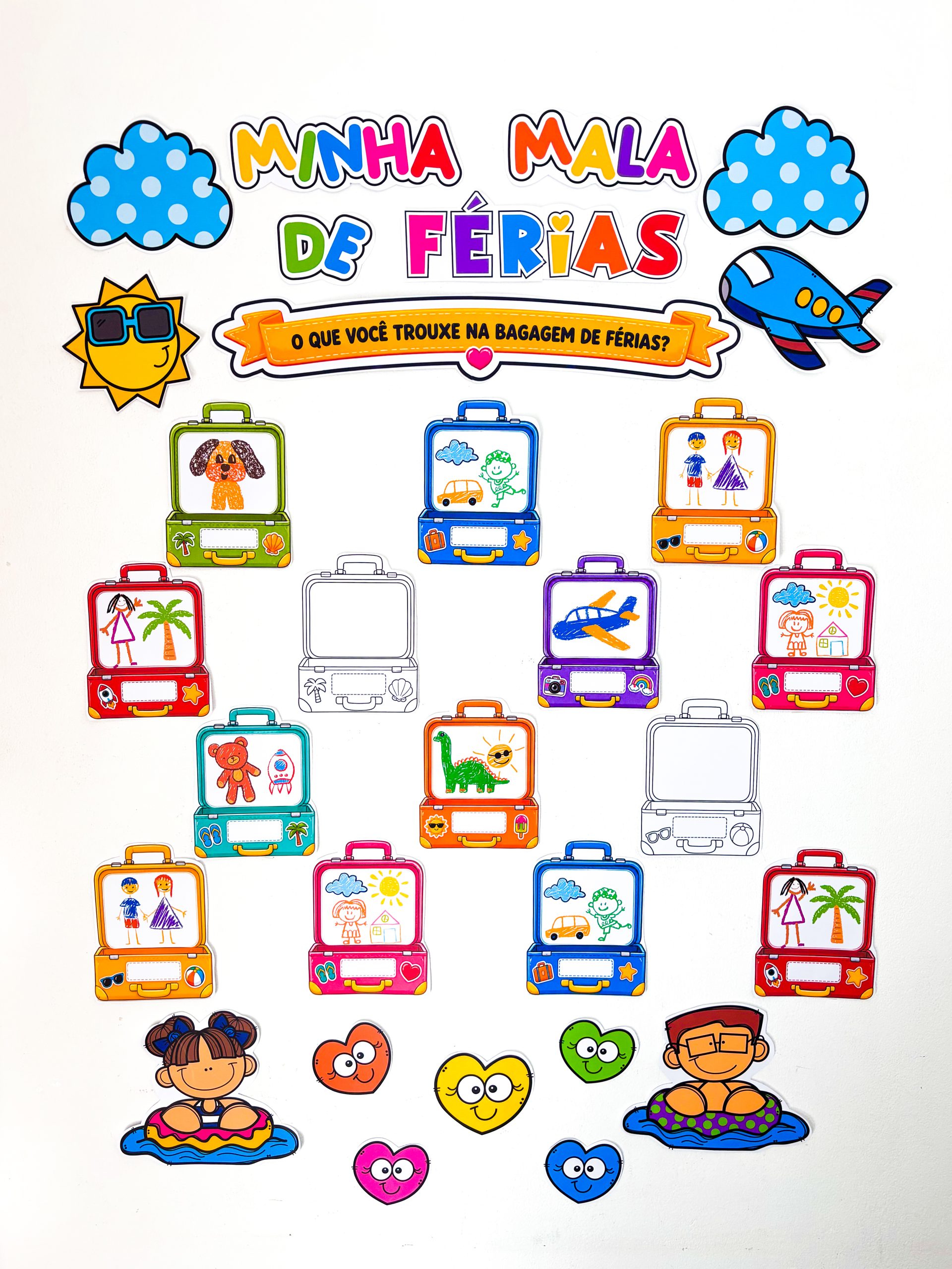 Minha mala de férias