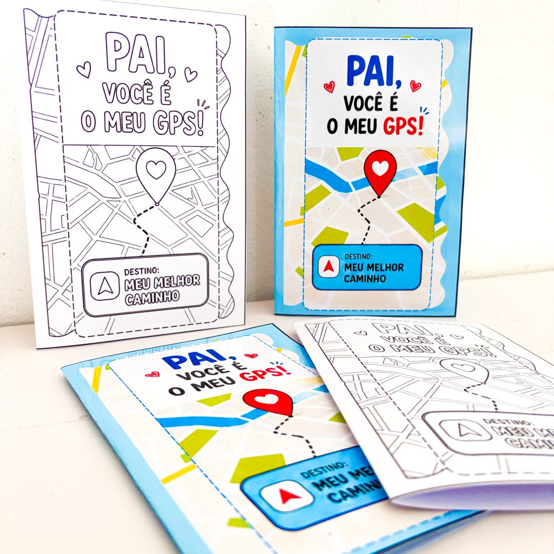 Cartão pai GPS