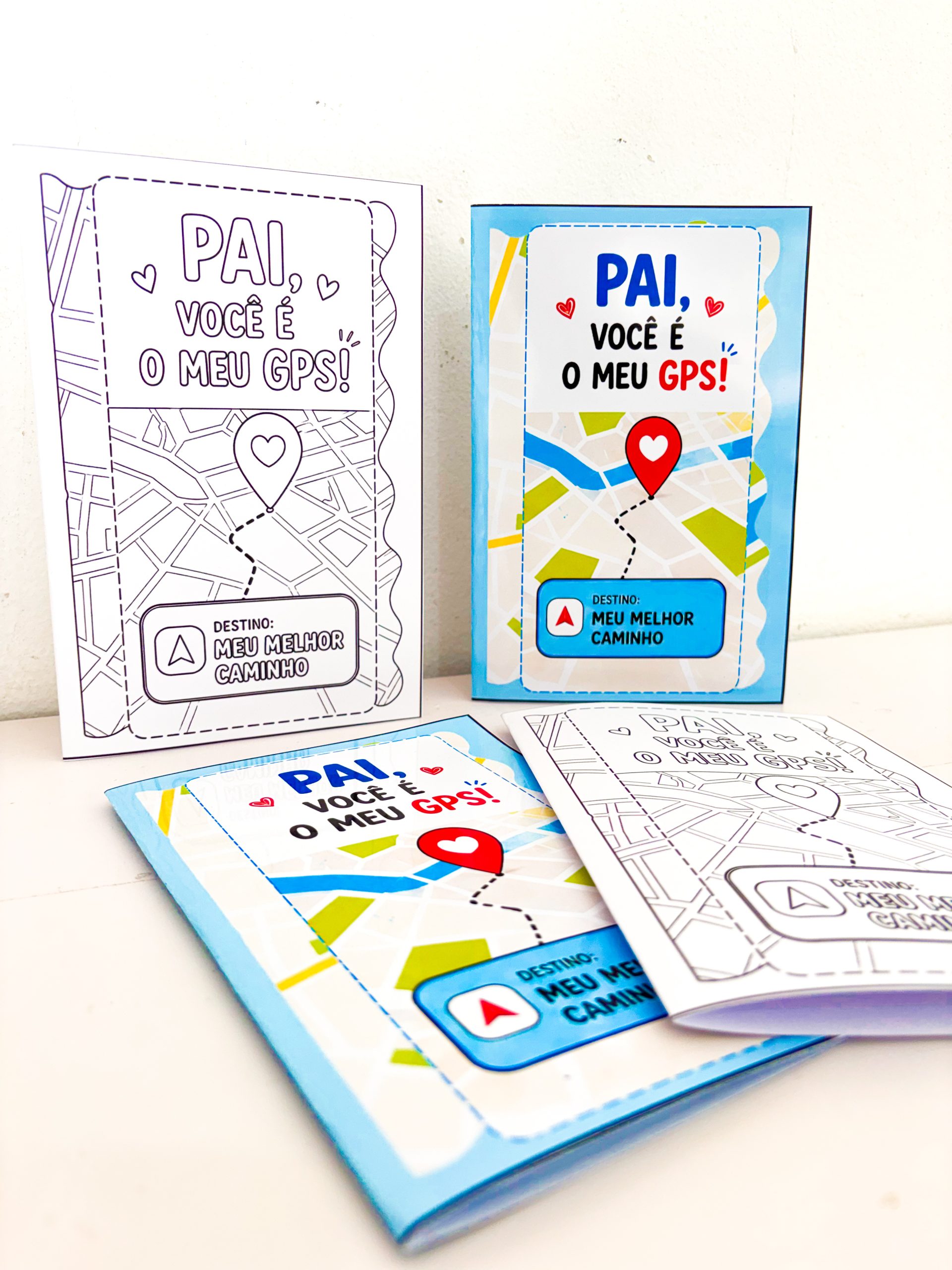 Cartão pai GPS