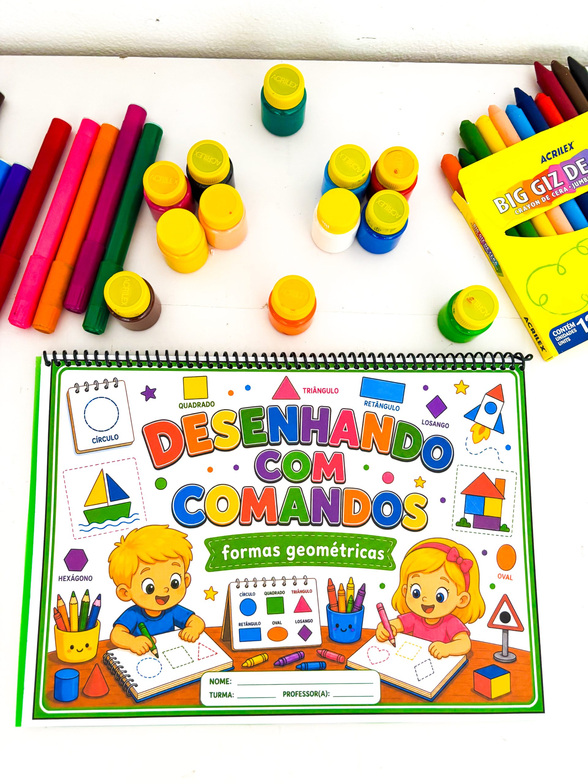 Desenhando com comandos - Formas