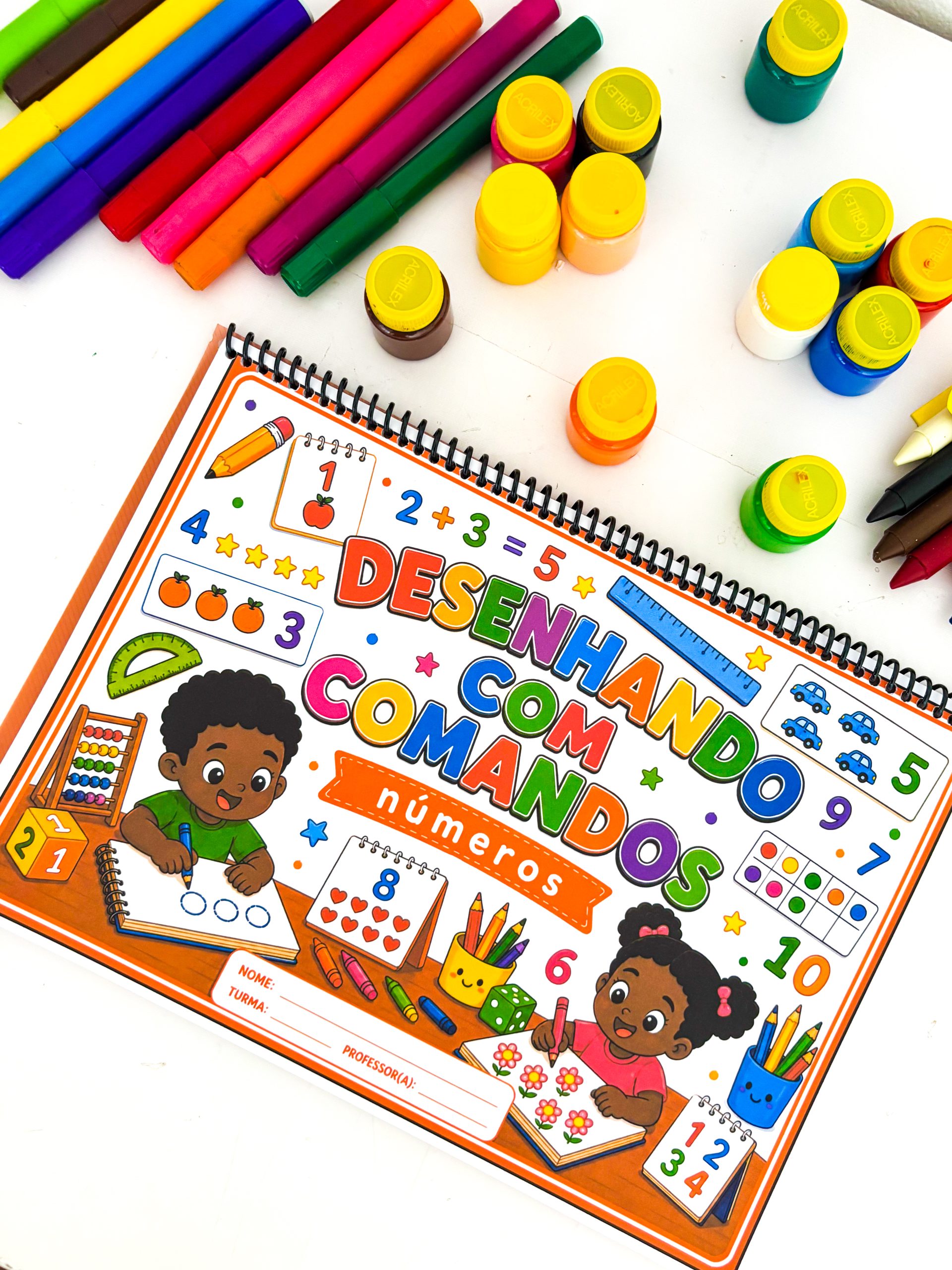 Desenhando com comandos - números