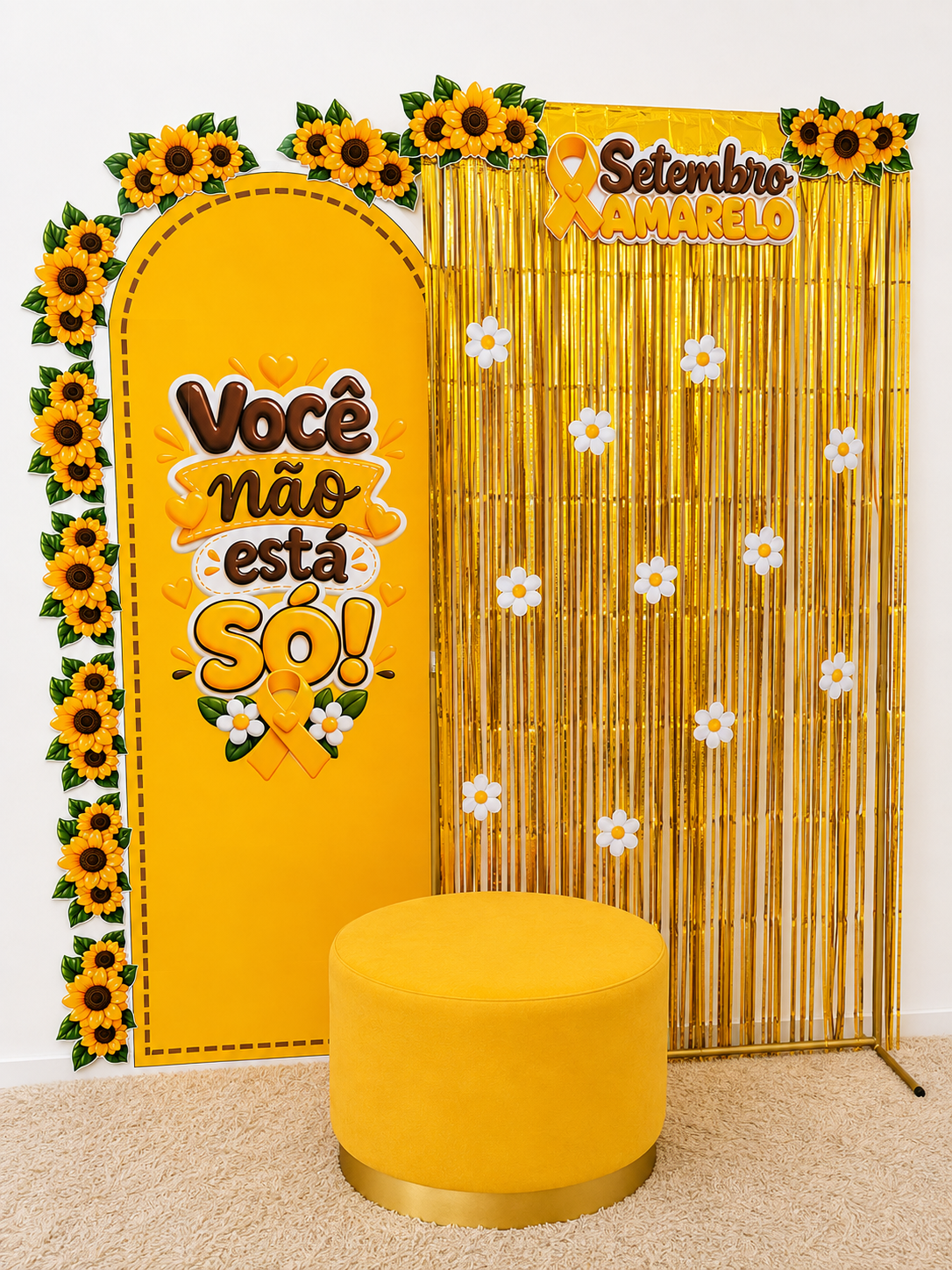 Setembro amarelo painel - Imagem 2
