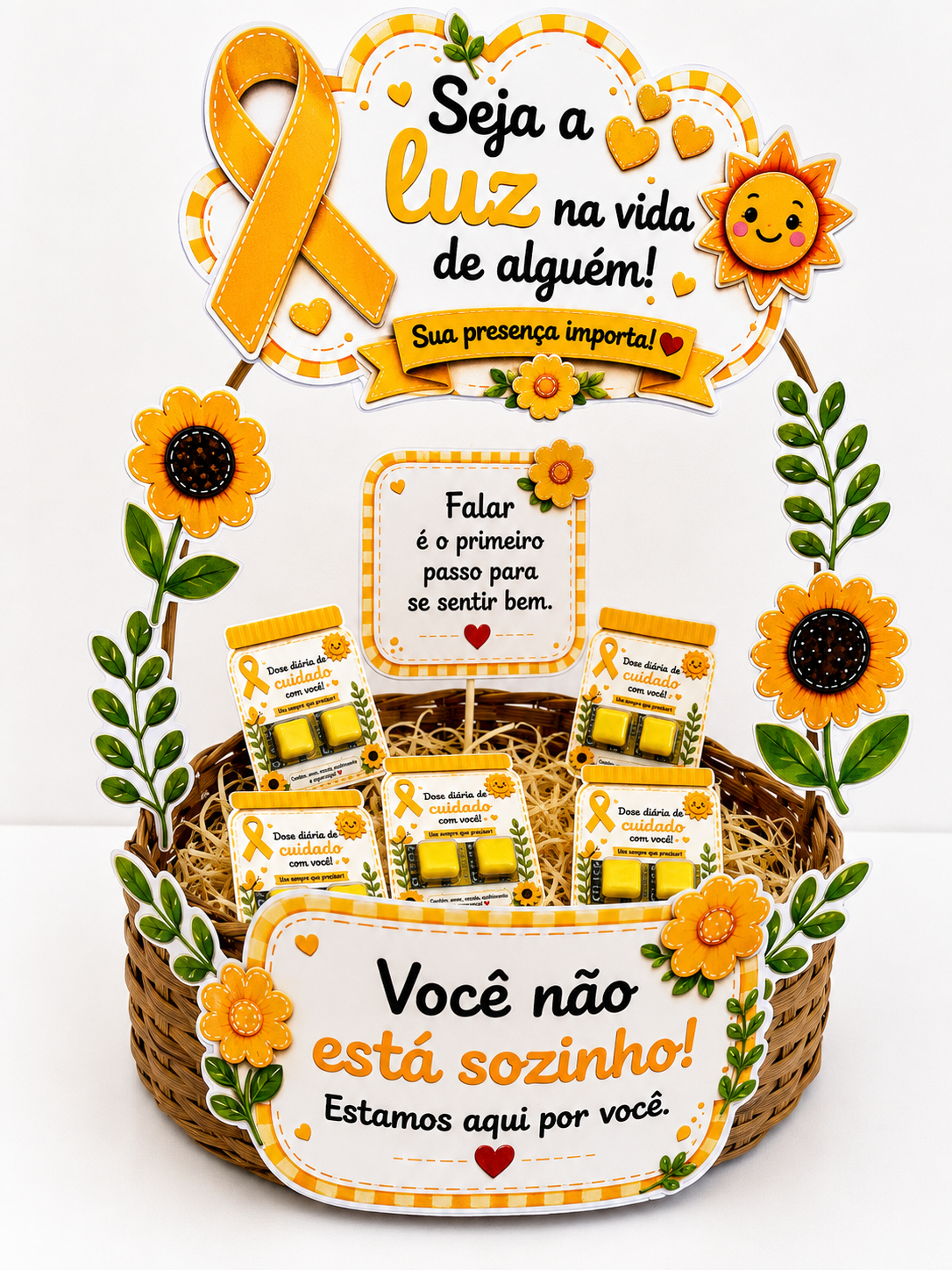 Cesta Setembro amarelo