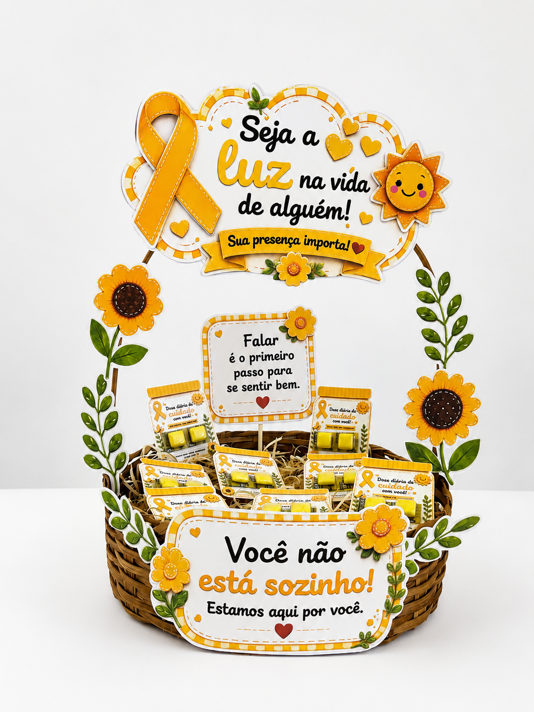 Cesta Setembro amarelo - Imagem 5