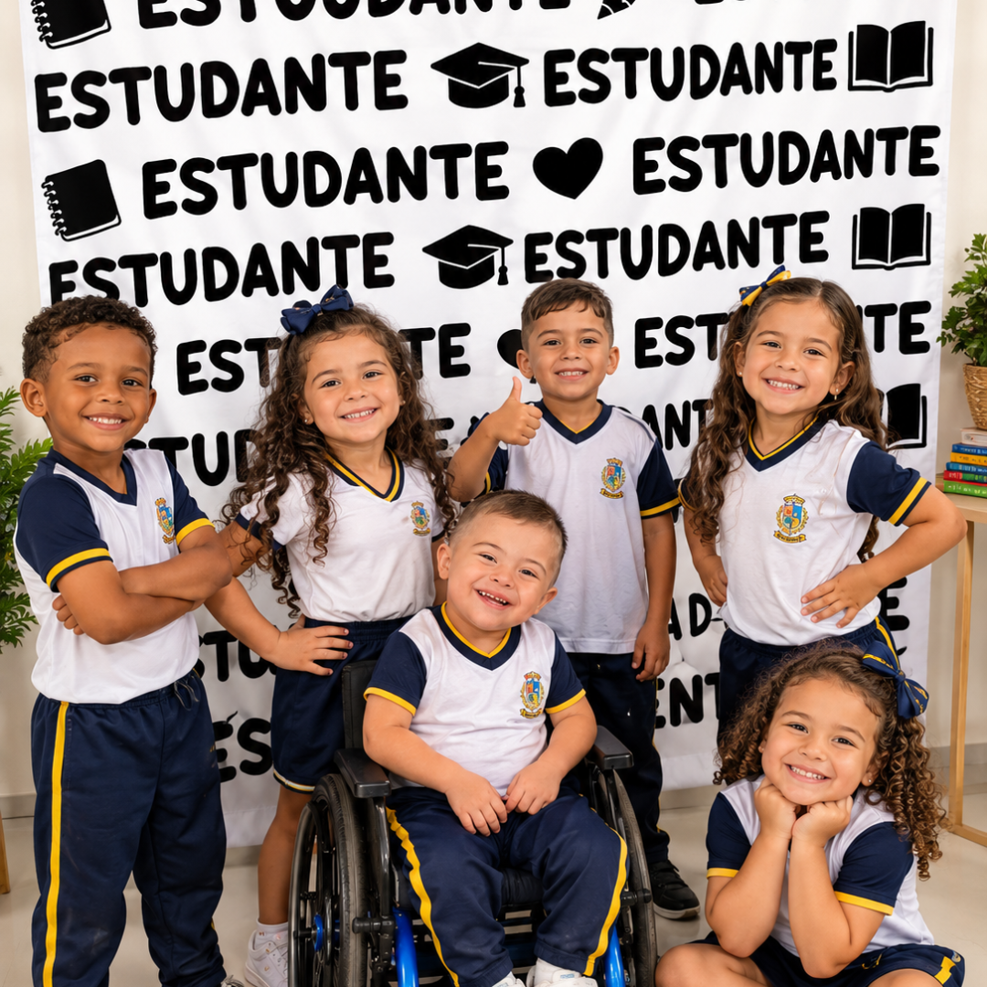 Dia do estudante cenário