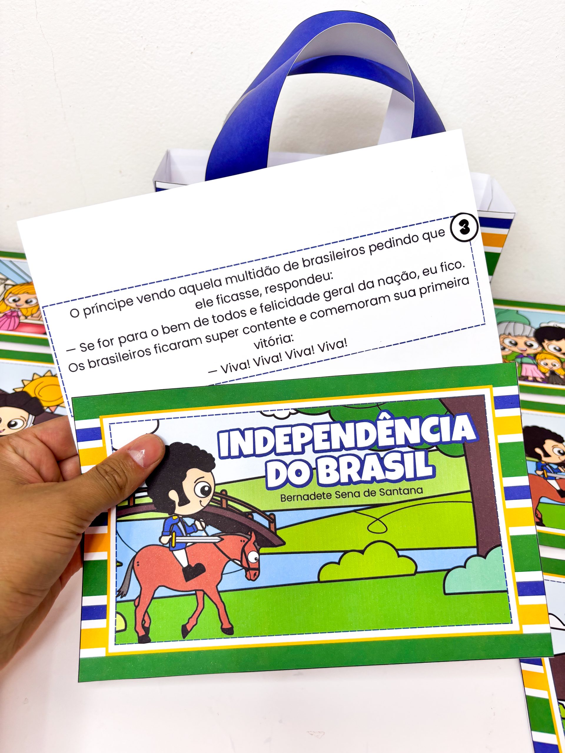 Sacola de história Independência - Imagem 6