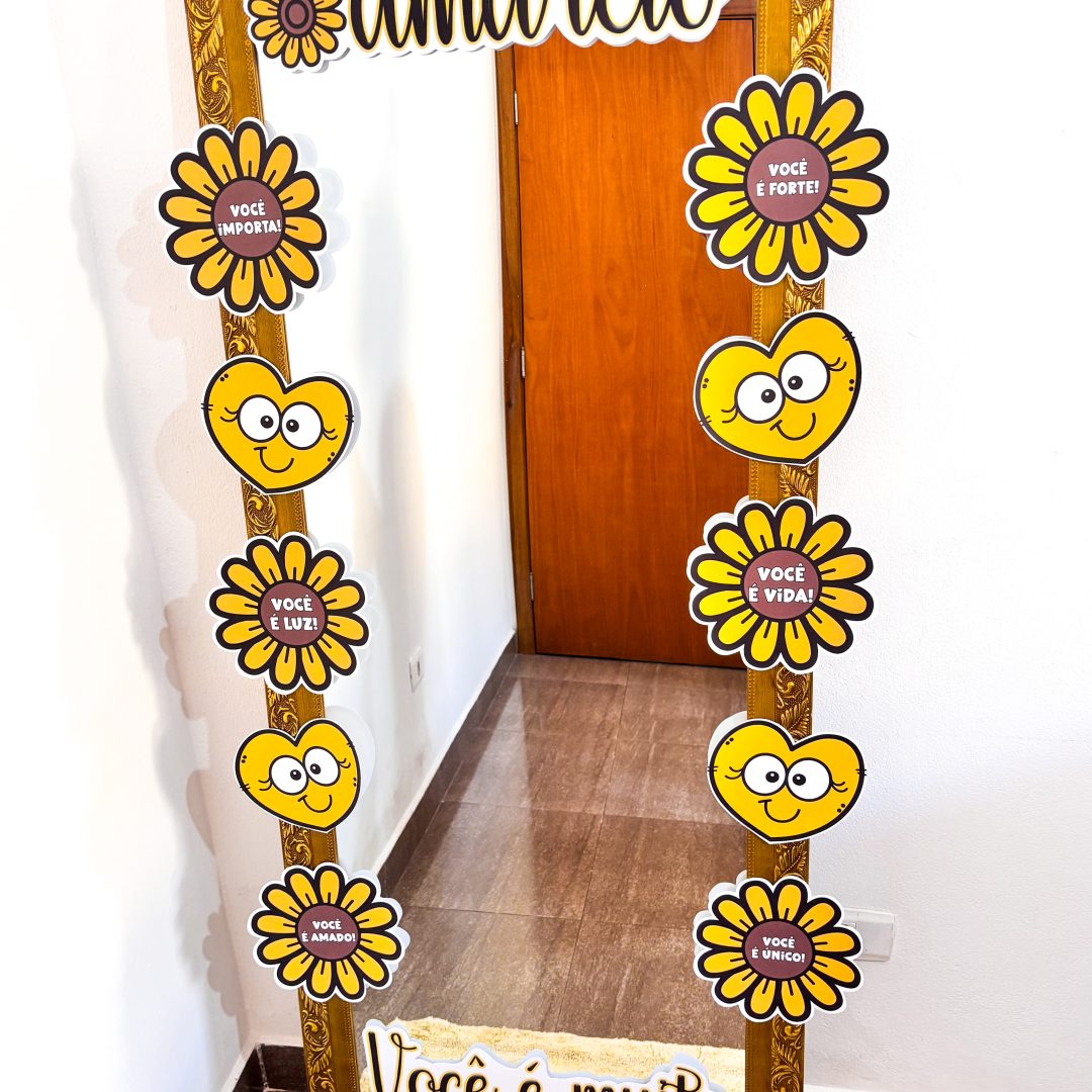 Moldura espelho setembro amarelo