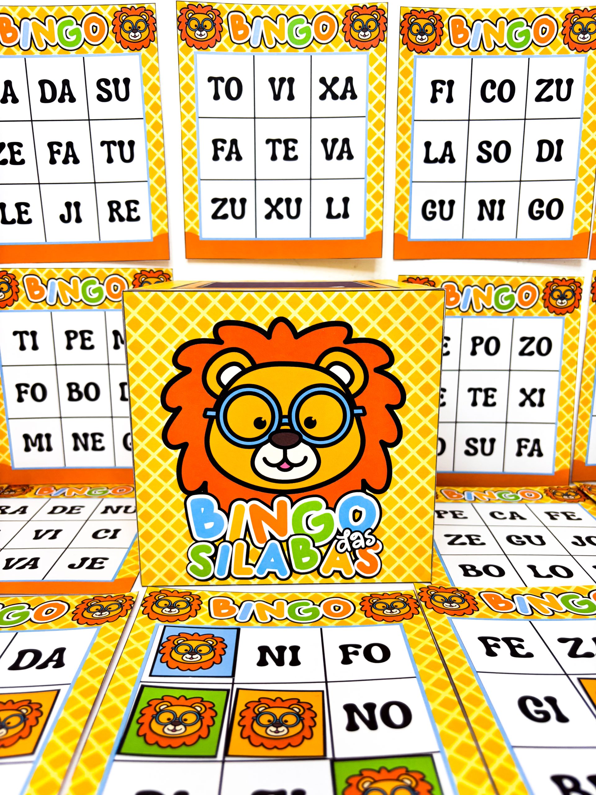 Bingo sílabas simples