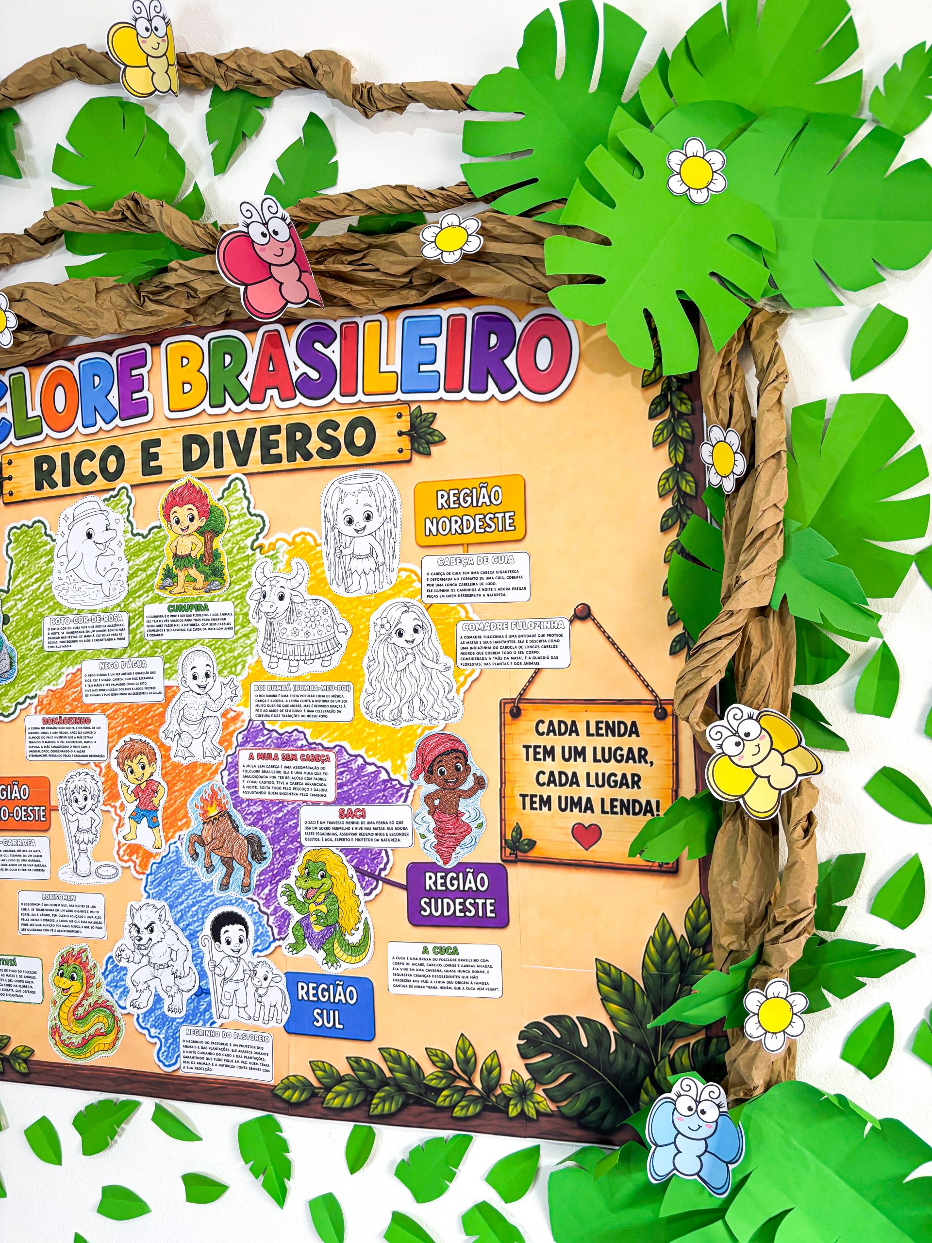 Mapa das lendas do folclore brasileiro - Imagem 6