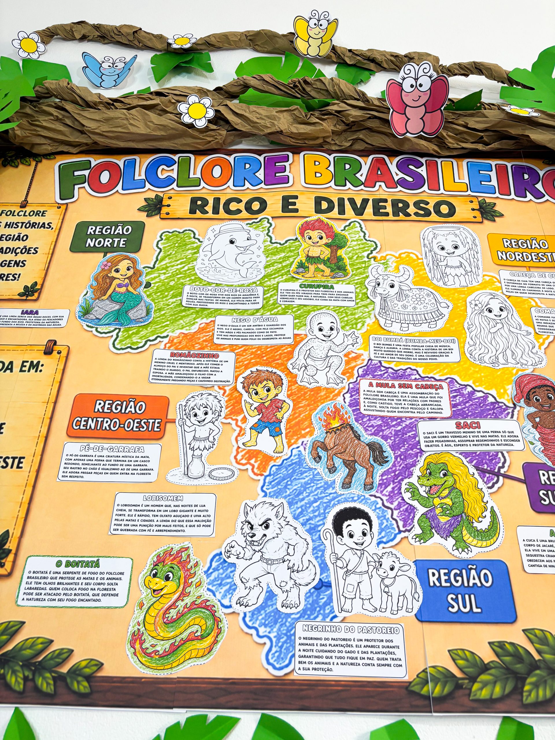 Mapa das lendas do folclore brasileiro - Imagem 5