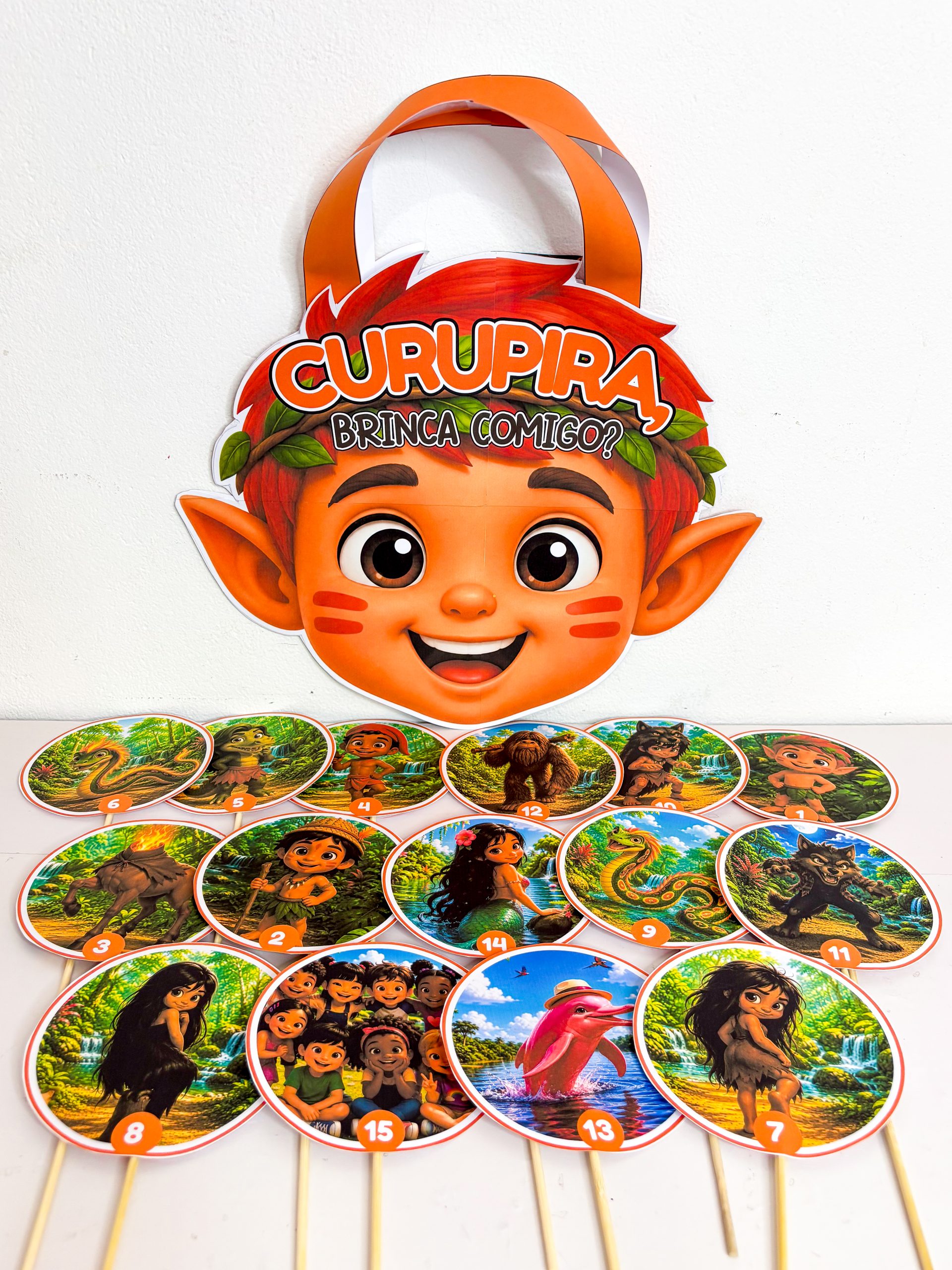 Curupira brinca comigo?