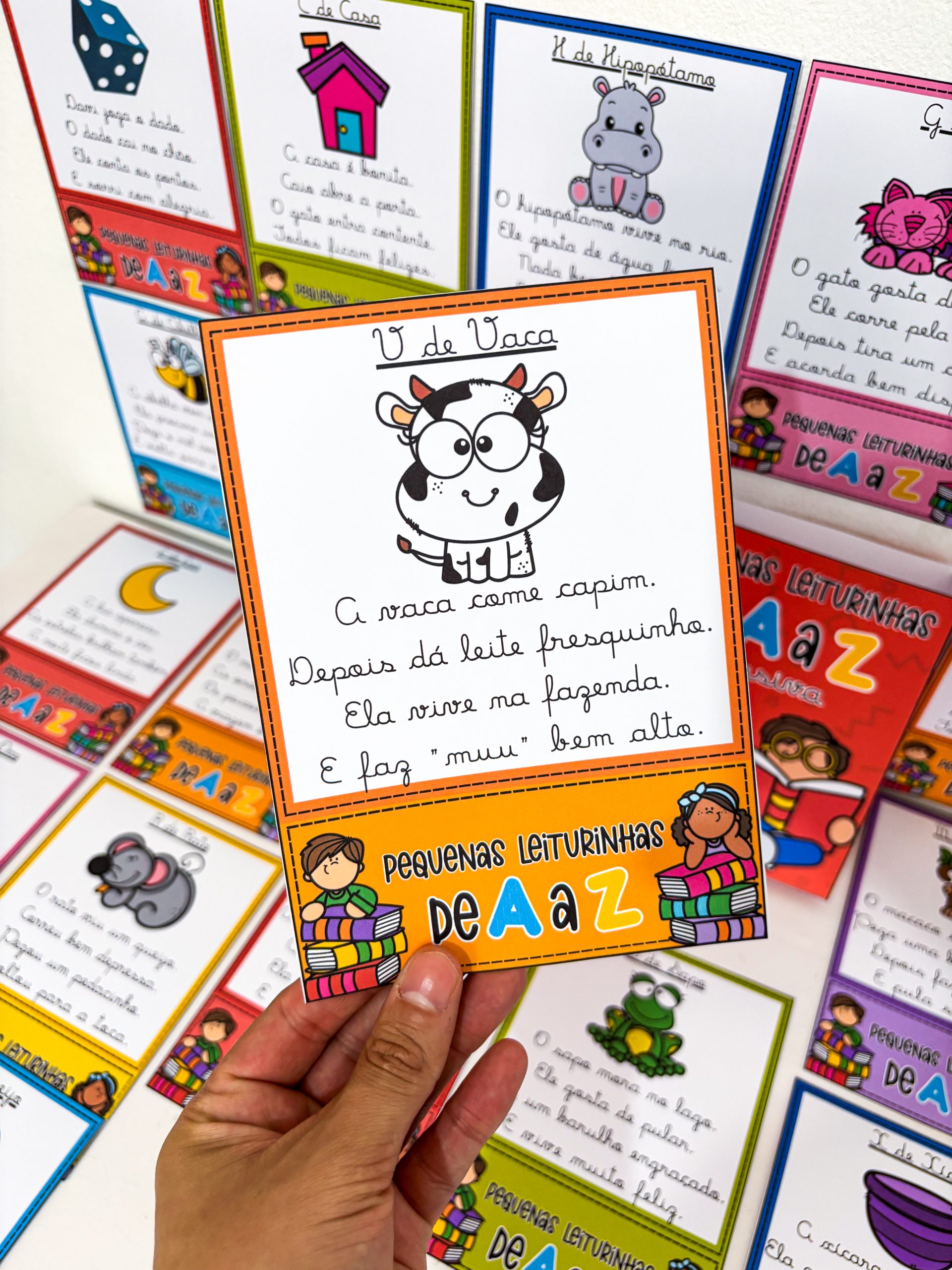 Leiturinhas cursiva