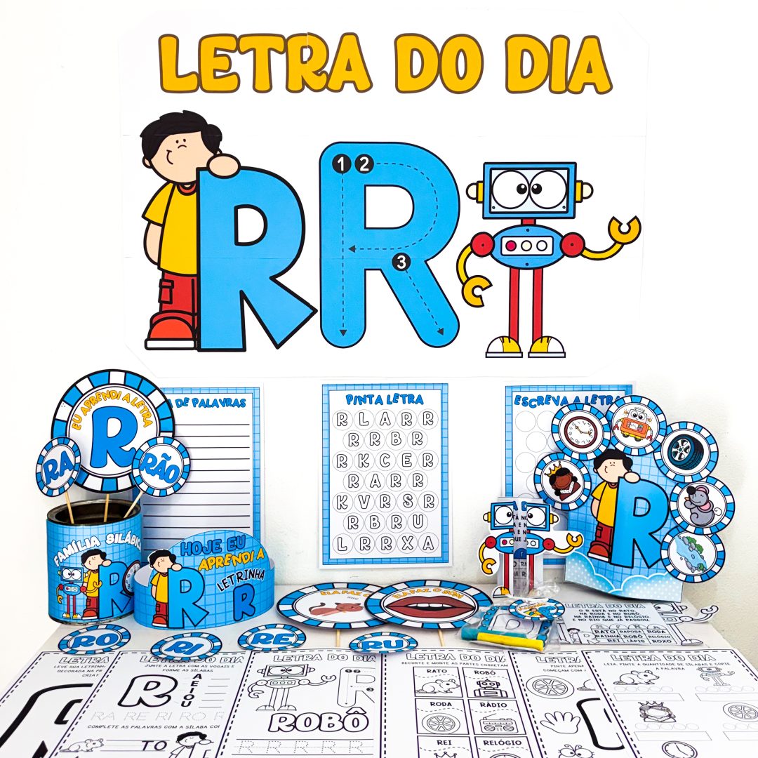 Letra R kit completo