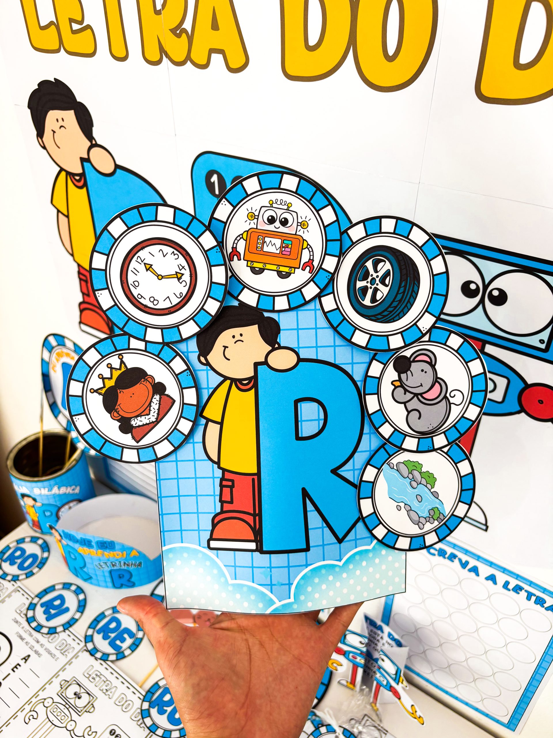 Letra R kit completo - Imagem 2