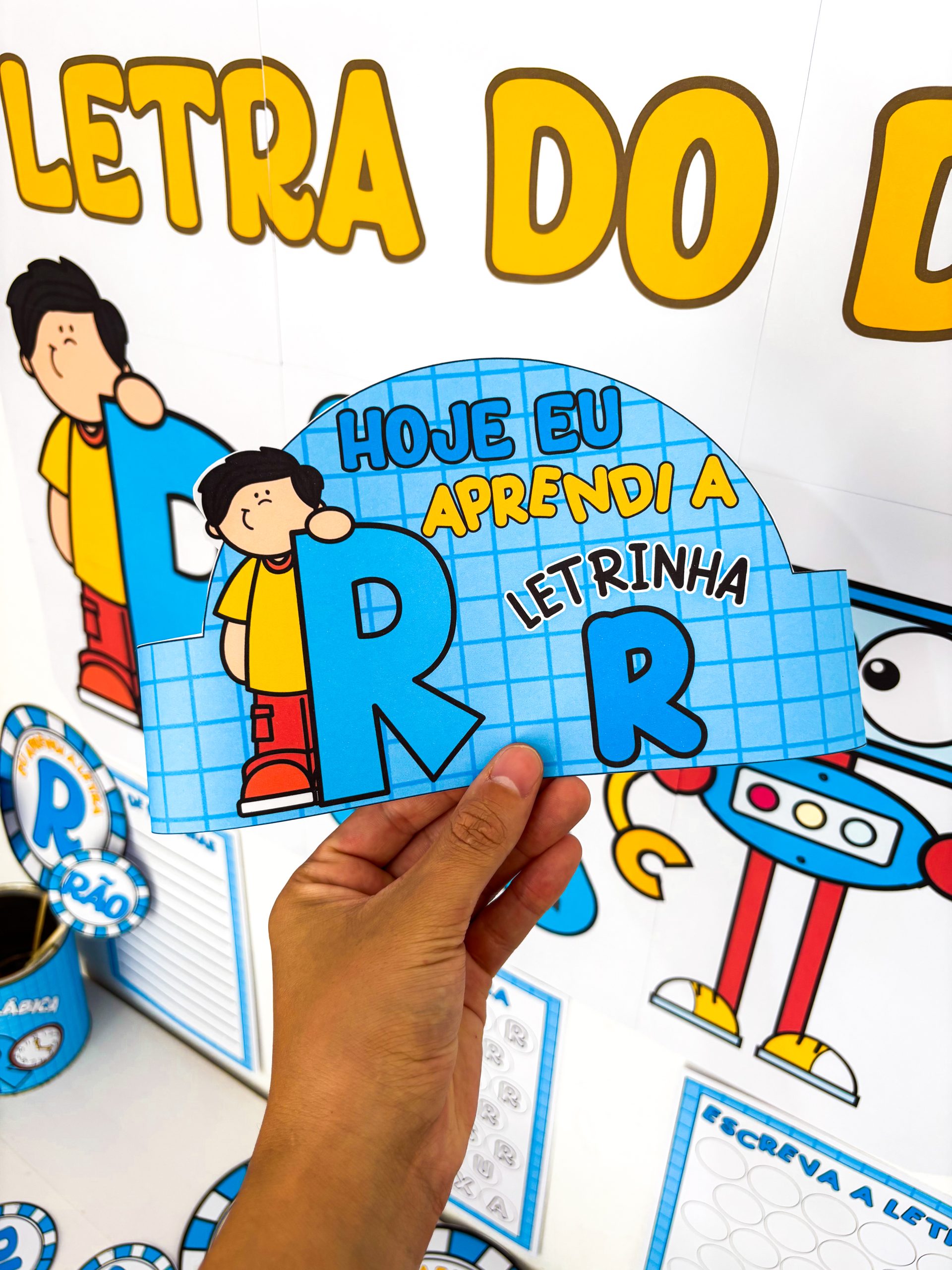 Letra R kit completo - Imagem 5