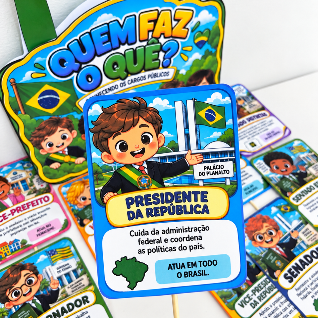 Quem faz o quê? Eleição