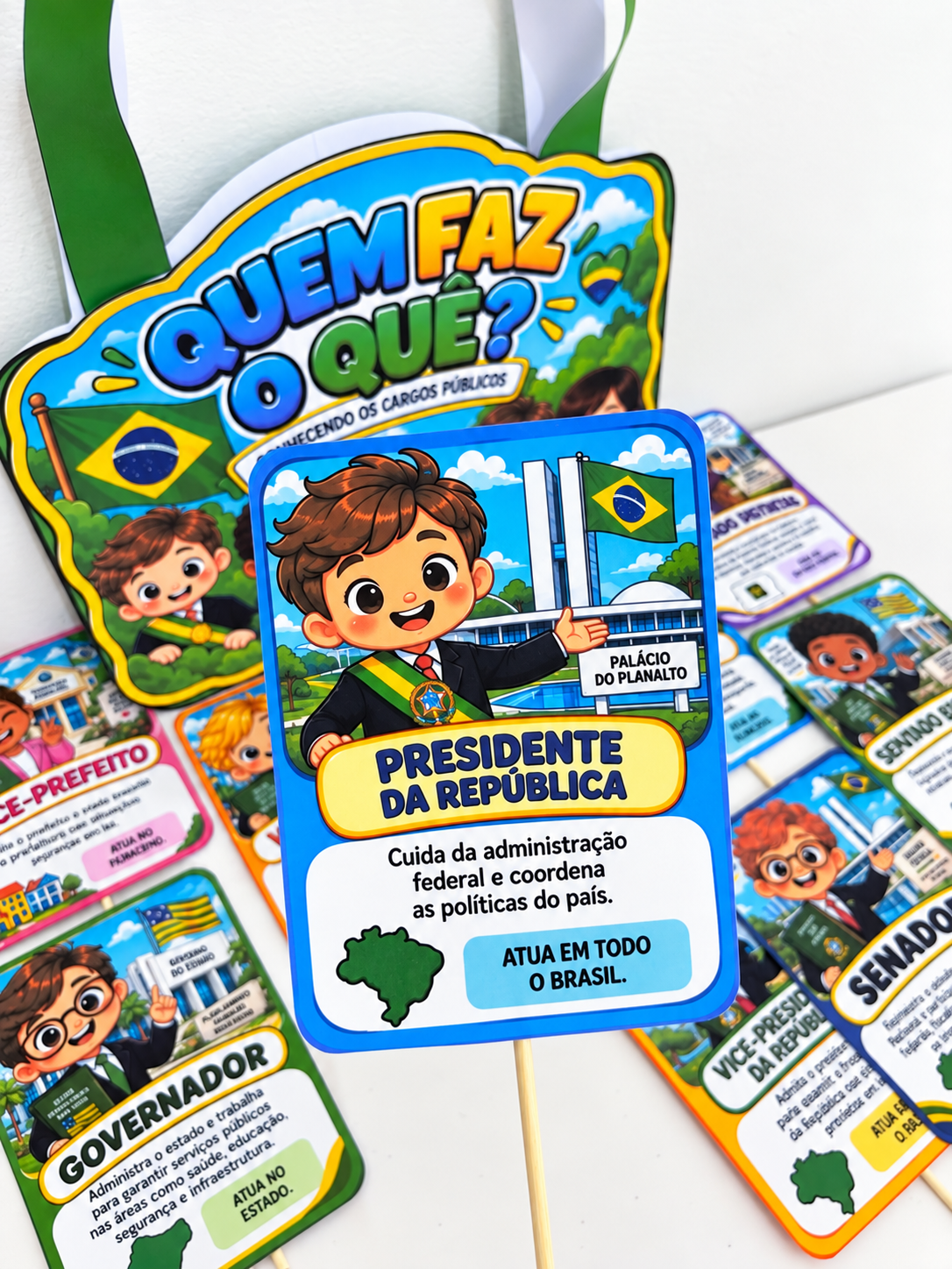 Quem faz o quê? Eleição