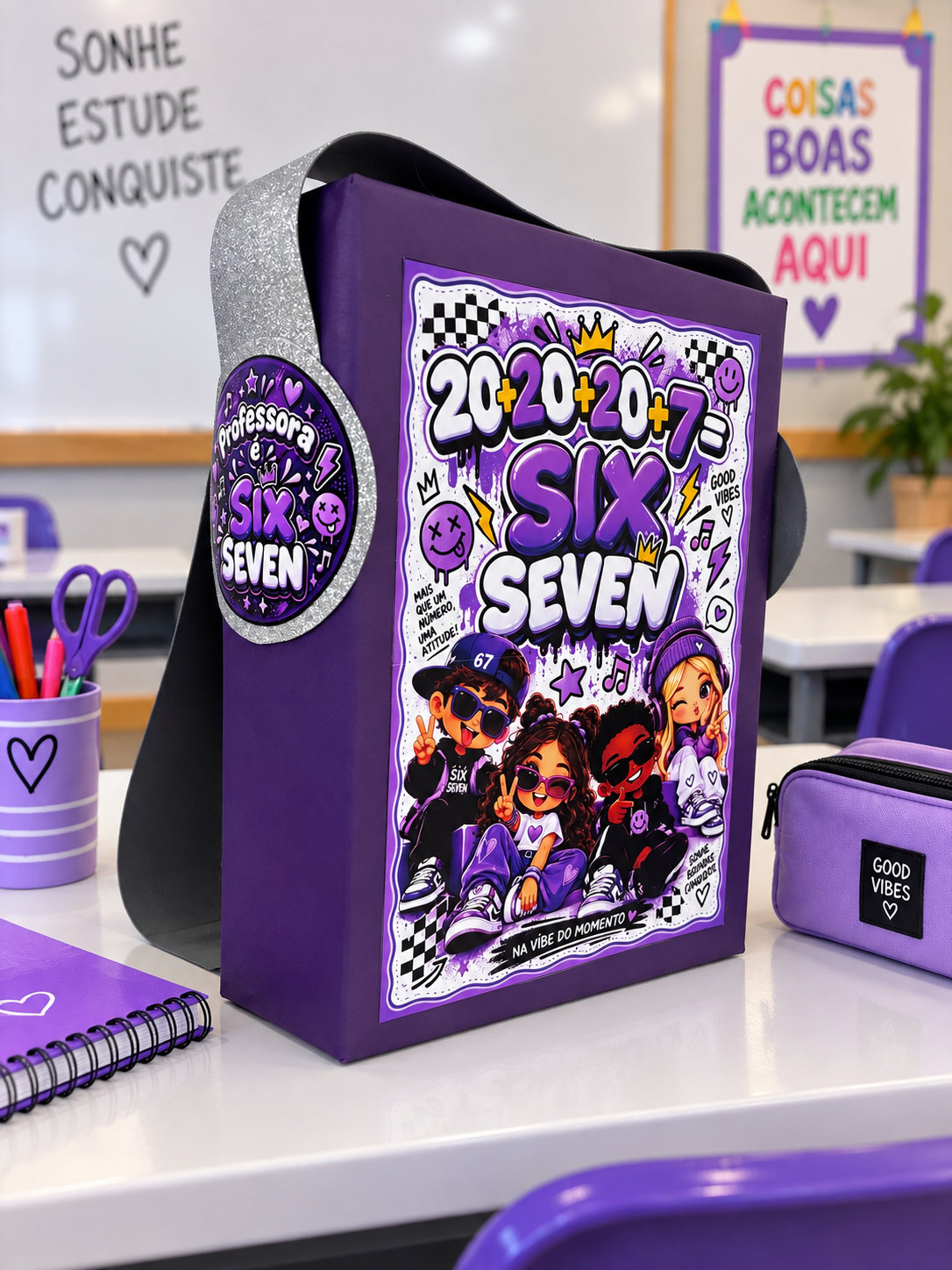 Mochila maluca Six Seven - Imagem 3
