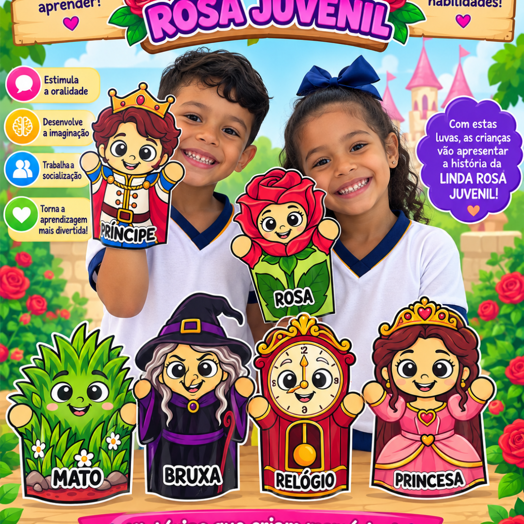 A linda Rosa juvenil