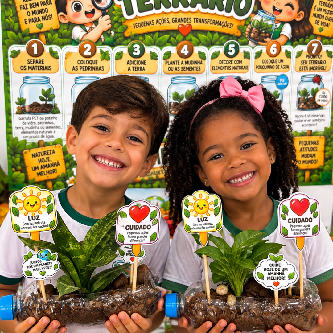 Oficina de terrário