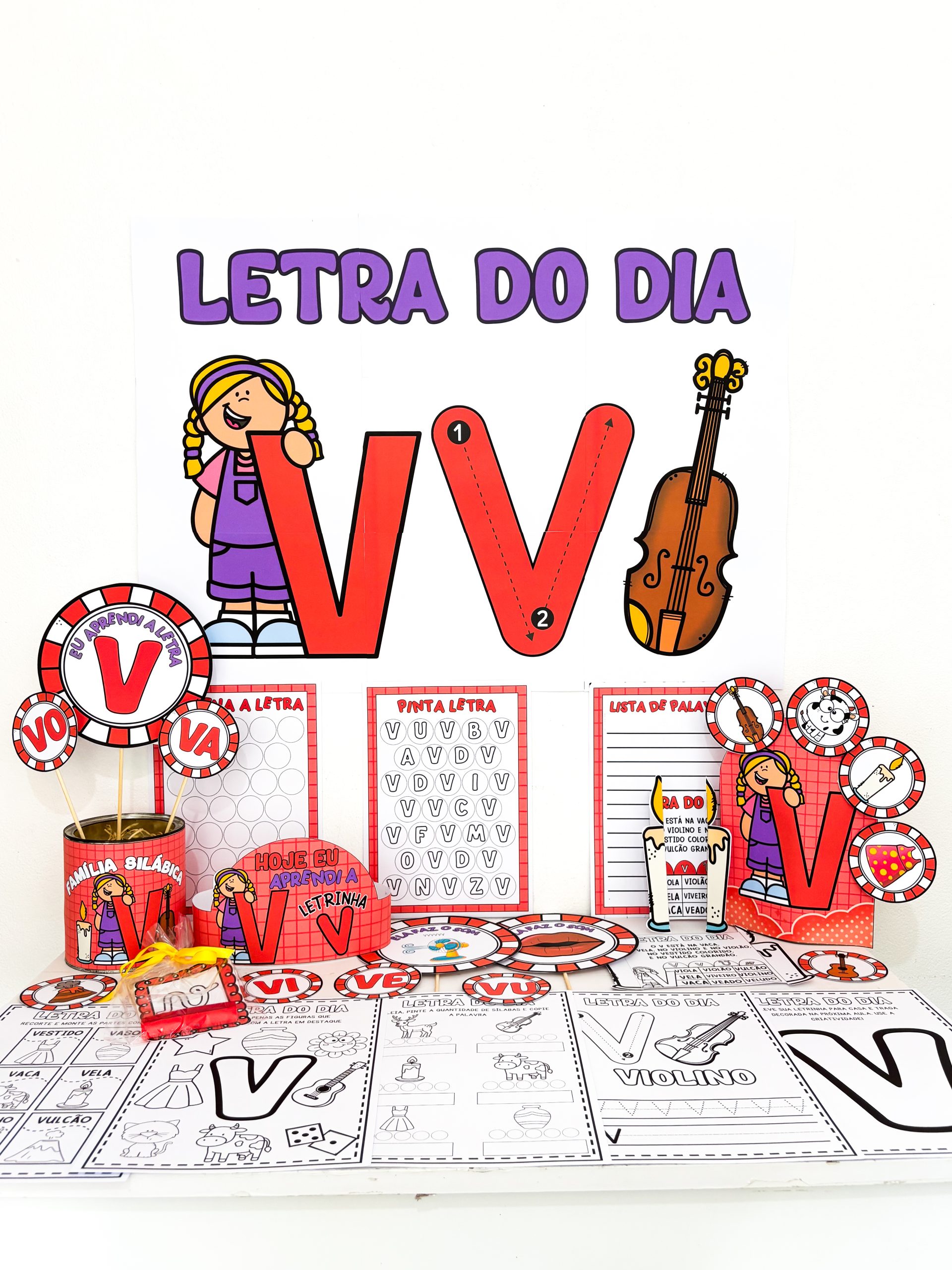 Letra V - Imagem 2