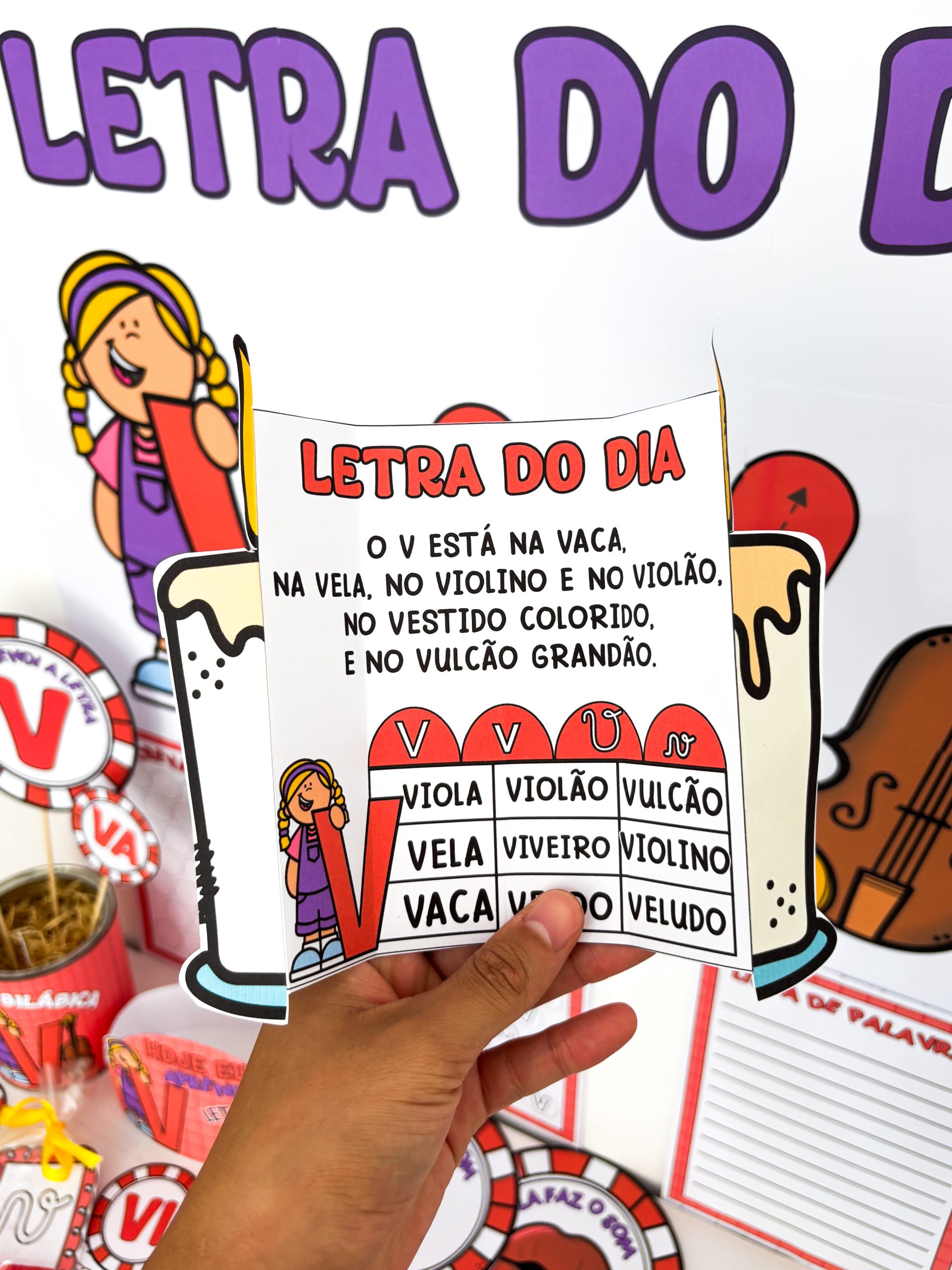 Letra V - Imagem 4
