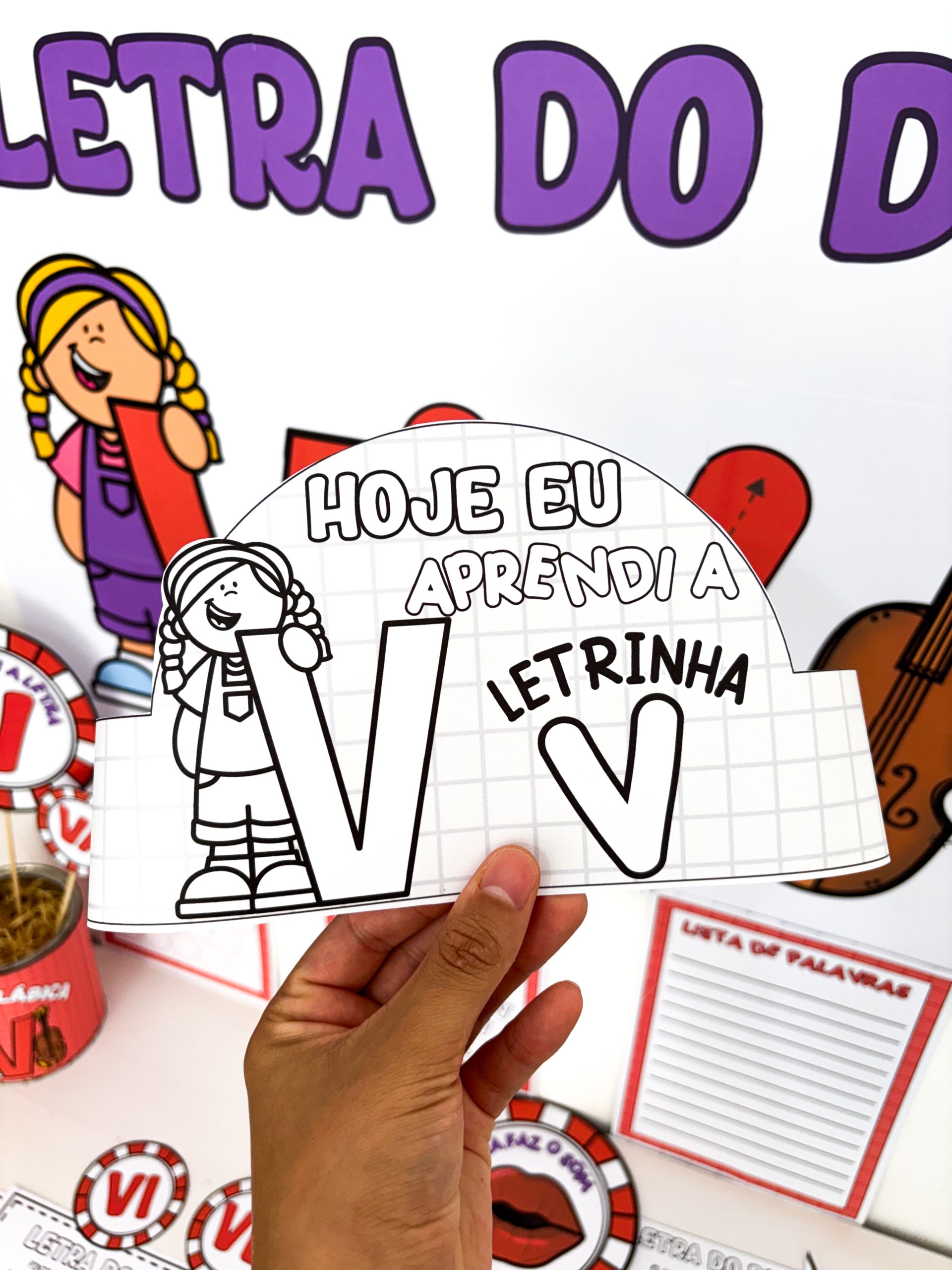 Letra V - Imagem 7