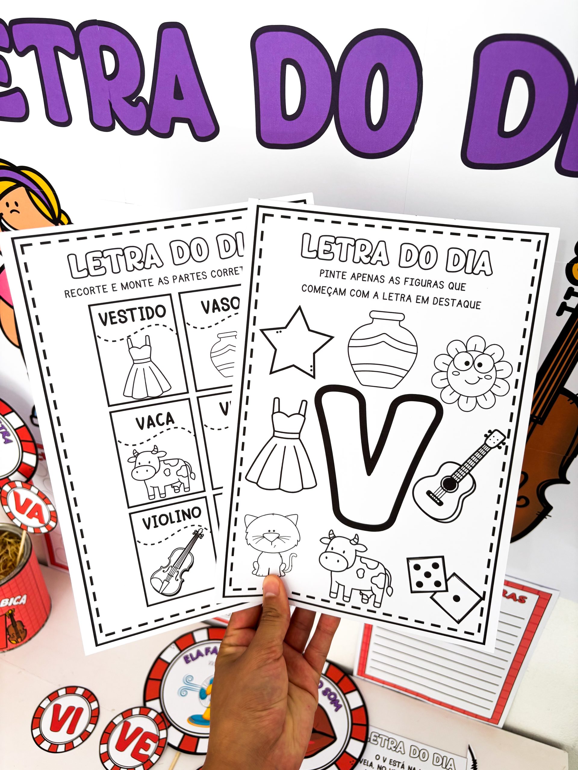 Letra V - Imagem 8