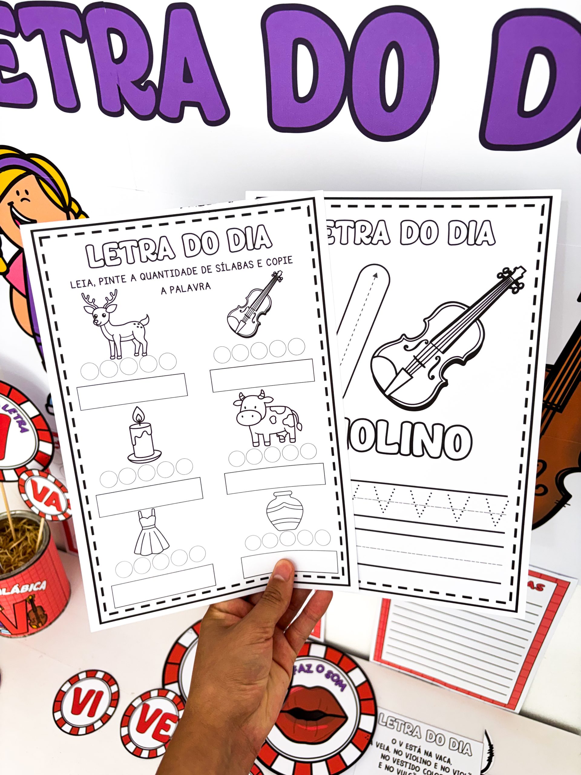 Letra V - Imagem 9